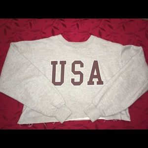 Brandy Melville USA Cropped Sweater